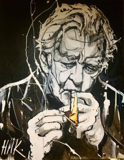 Painting of Bob Hawke