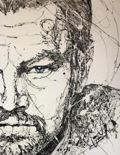 Painting Of Leonardo Di Caprio